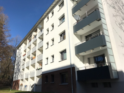 2-Zimmer-Mietwohnung mit Balkon und Keller im Gartengeschoss