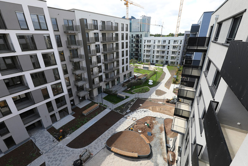 Neubau in Bockenheim – 4-Zimmer-Wohnung mit Balkon und Aufzug