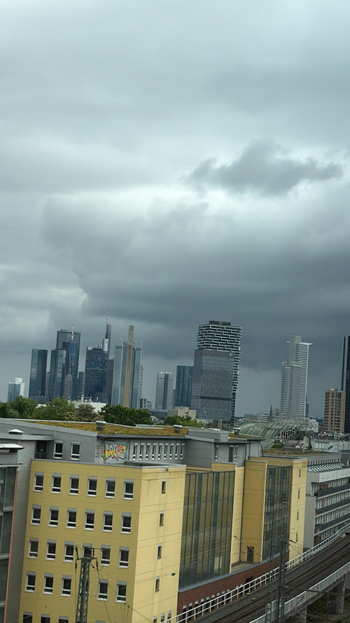 Spektakulärer Skyline Blick über Frankfurt - 3-Zimmer-Neubauwohnung