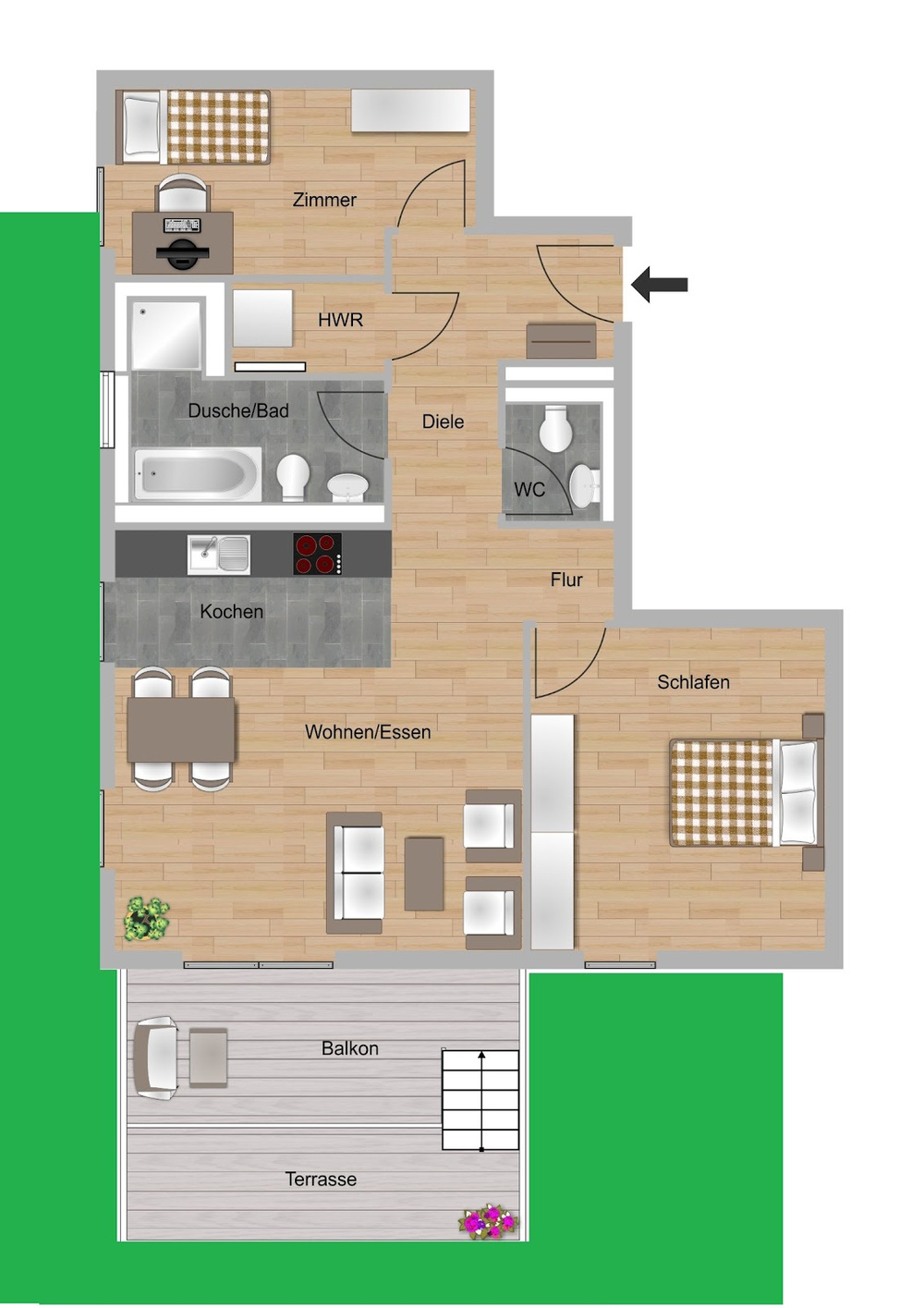 Grundriss_Nr_9_5_1_EG_3_Zimmer_mitte_EG_grünfläche