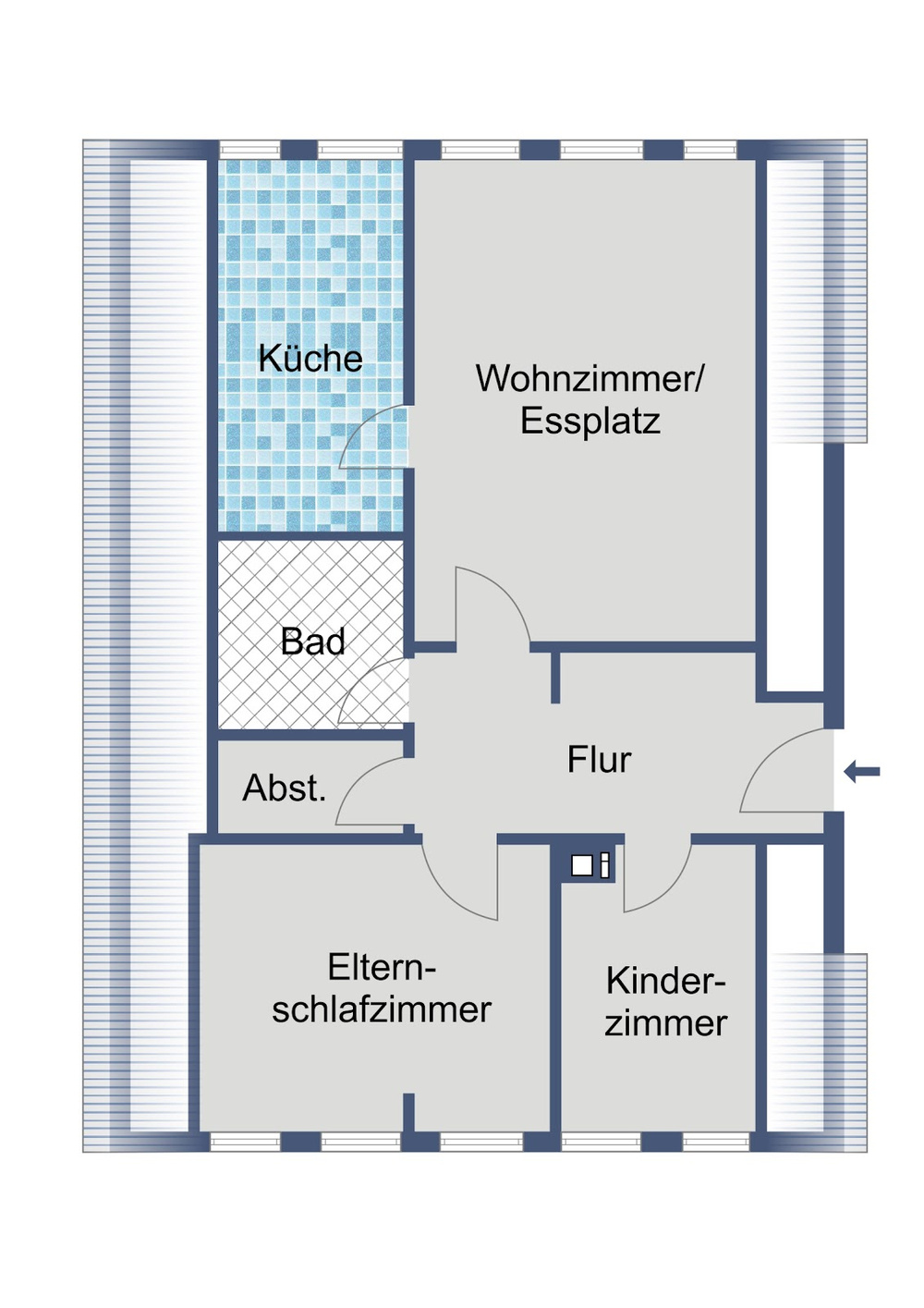 Grundriss DG Links
