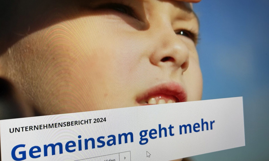 Screenshot des Unternehmensberichtes der NHW 2024