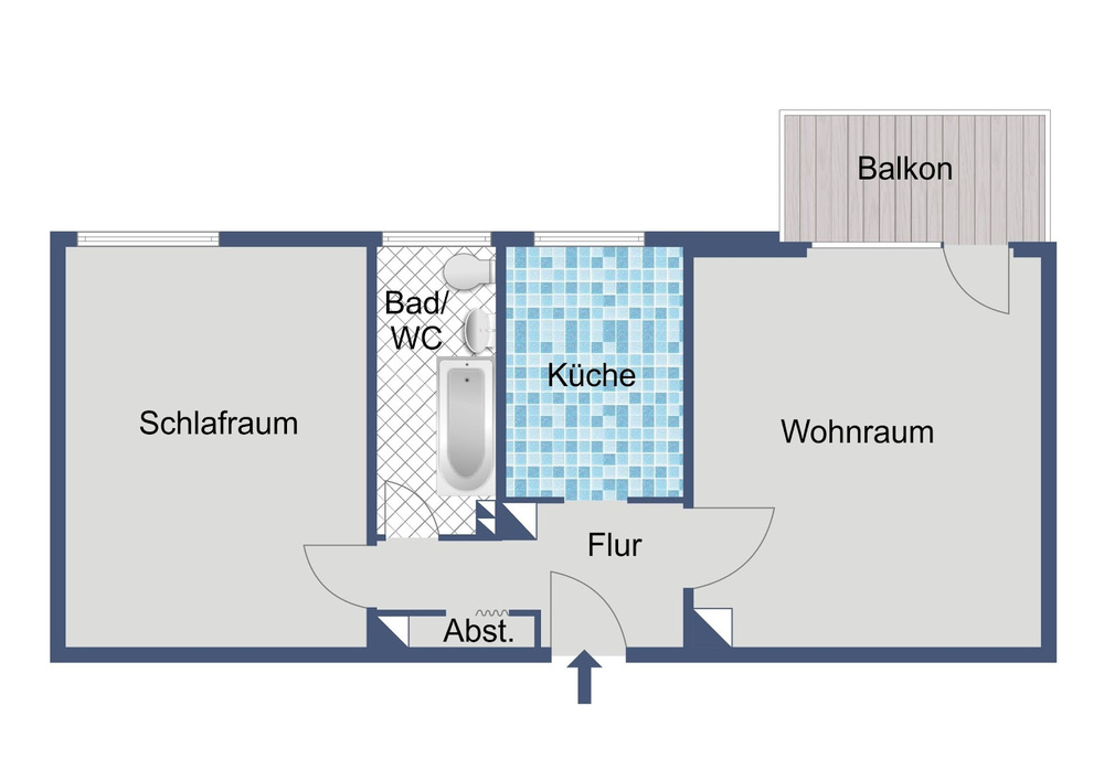 Grundriss mitte