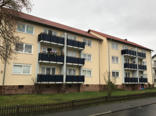3-Zimmer-Wohnung in Kirchhain mit Balkon und Keller