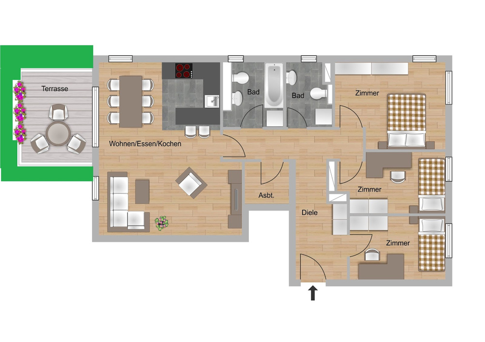 Wohnungstyp_unbestimmt_EG_rechts__107_78_4ZM_Roedelheimer_Strasse_17