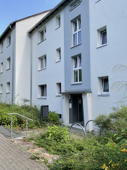 2 Zimmer Erdgeschosswohnung mit Balkon und Keller in Marburg Kernstadt