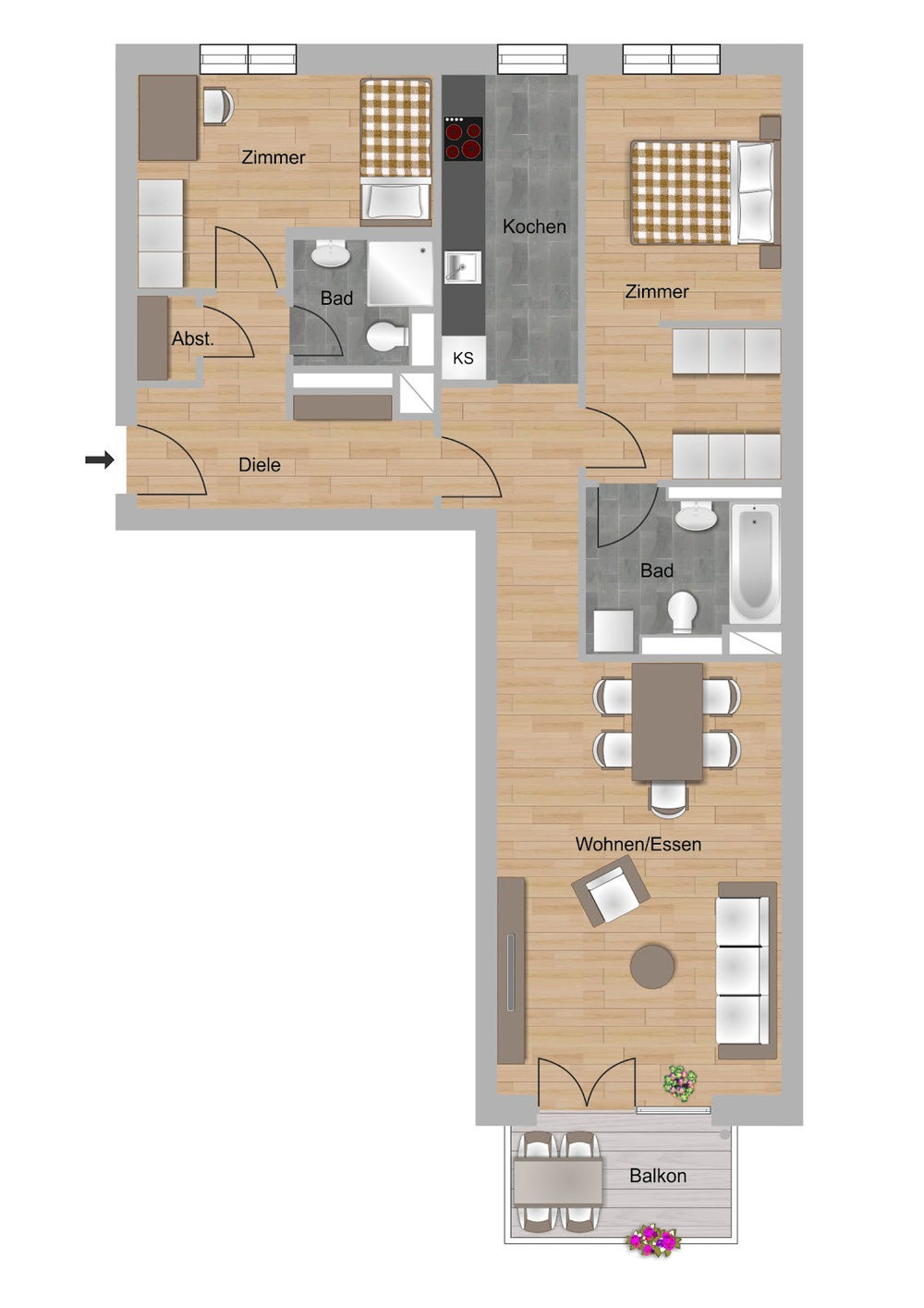 Wohnungstyp_R_rechts_84,17_3ZM_Roedelheimer_Straße_17A