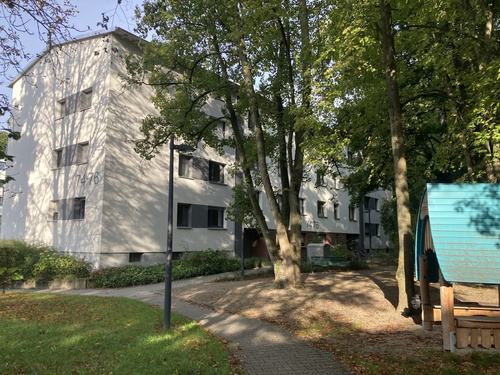 2-Zimmer-Erdgeschosswohnung mit Balkon und Kellerraum