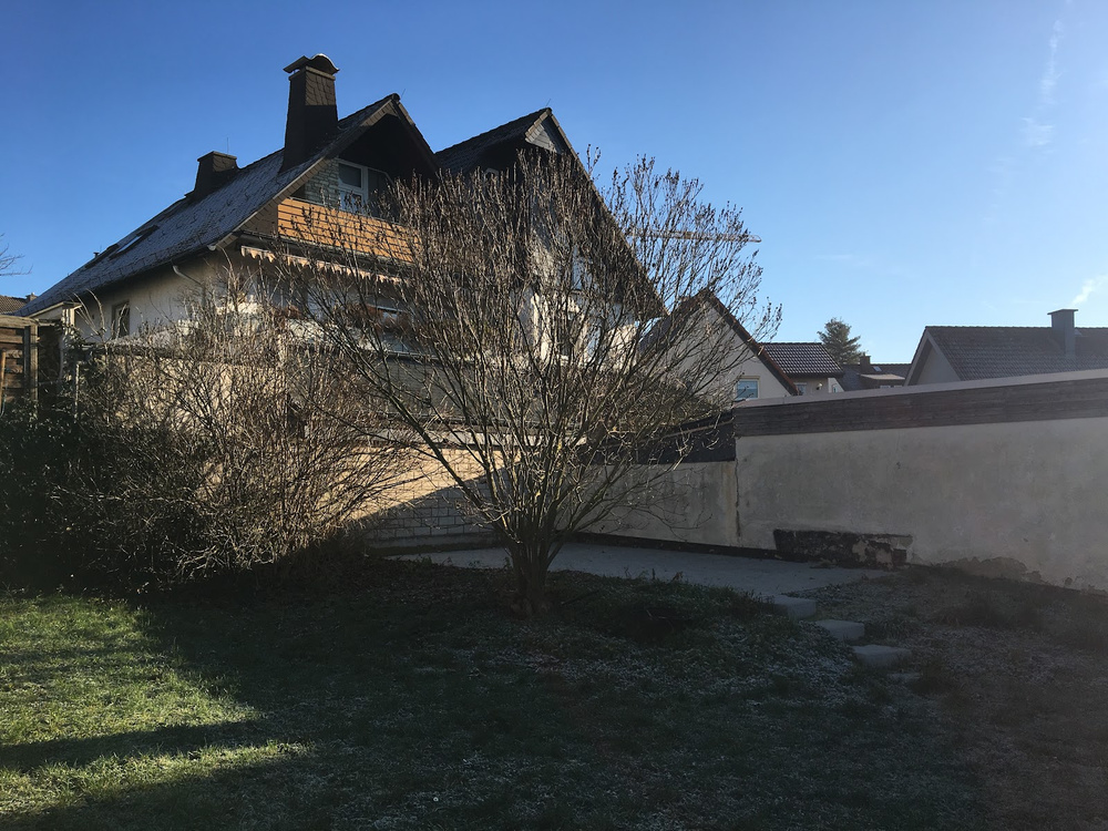 Garten mit Sitzecke