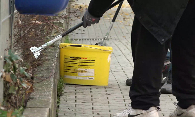 Müll sammeln