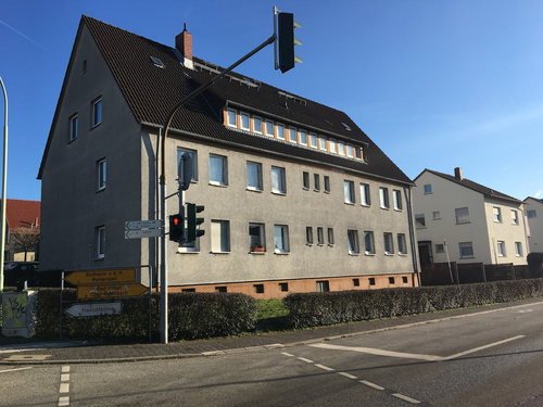 Für Singles oder Paare: Praktisch geschnittene Wohnung mit Tageslichtbad