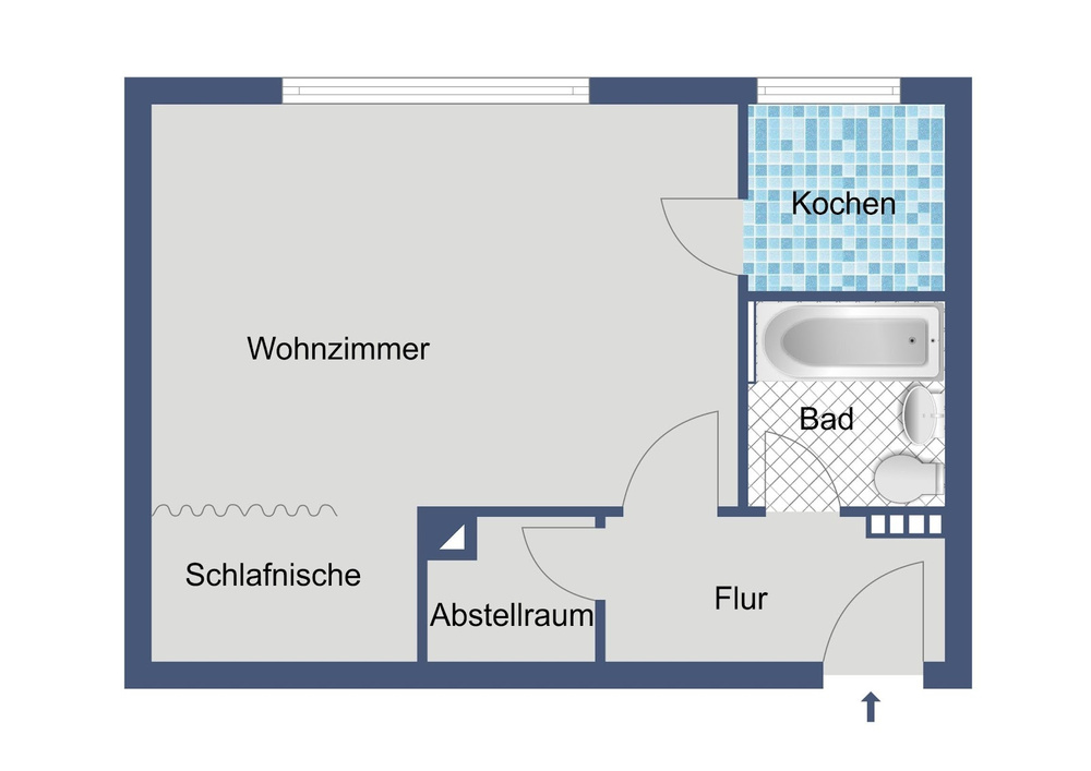 Grundriss mitte links