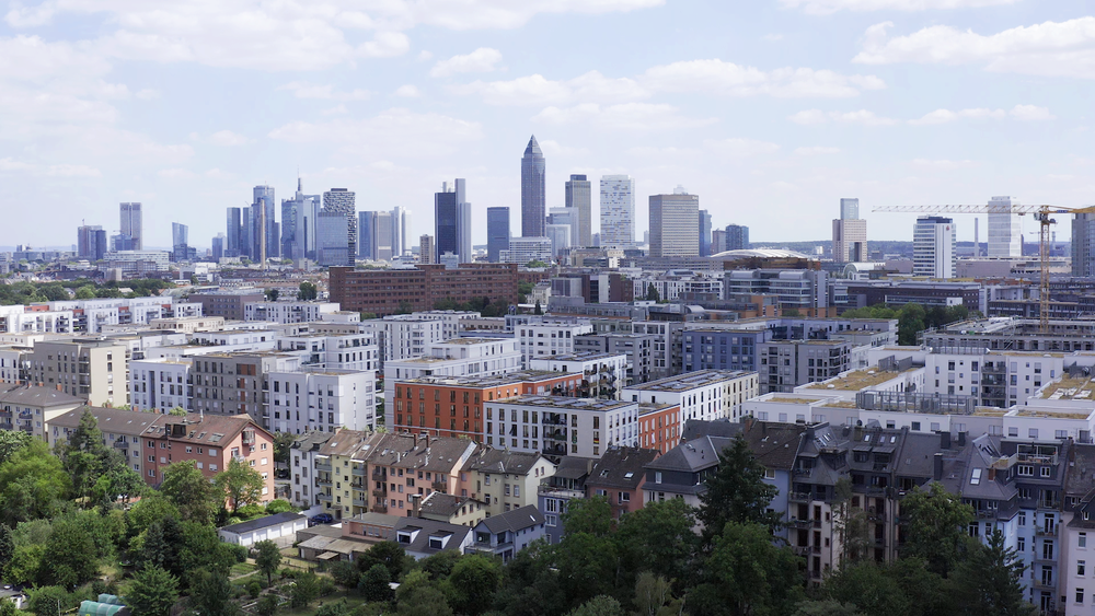 Blick auf Skyline