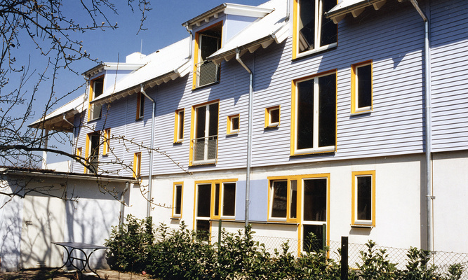Holzhäuser in Darmstadt