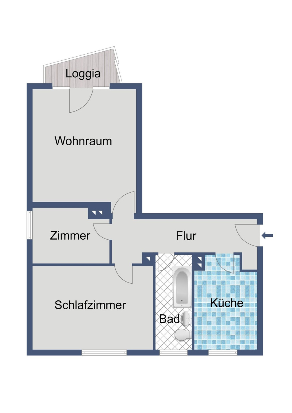 Grundriss 2. OG links