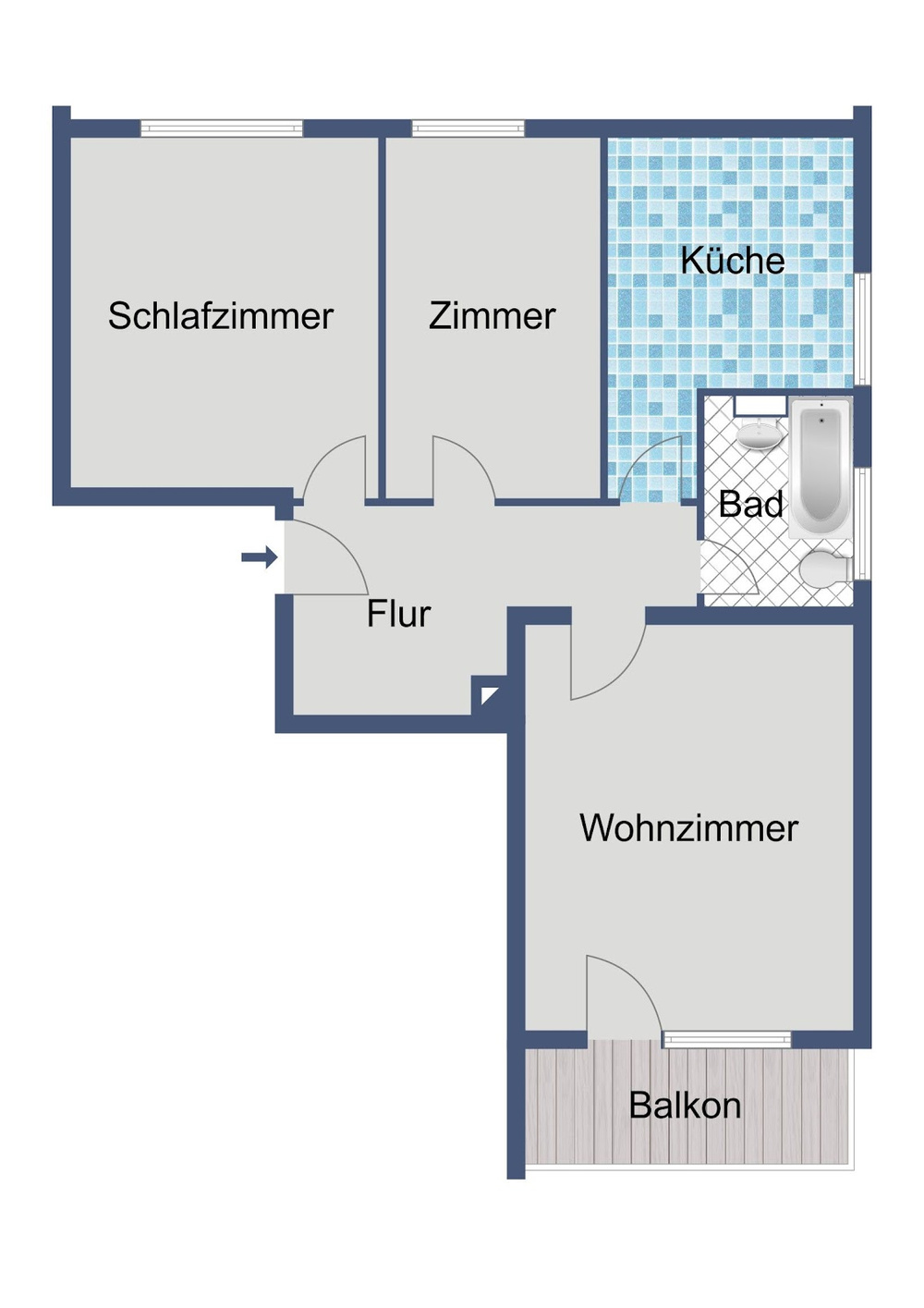 Grundriss rechts