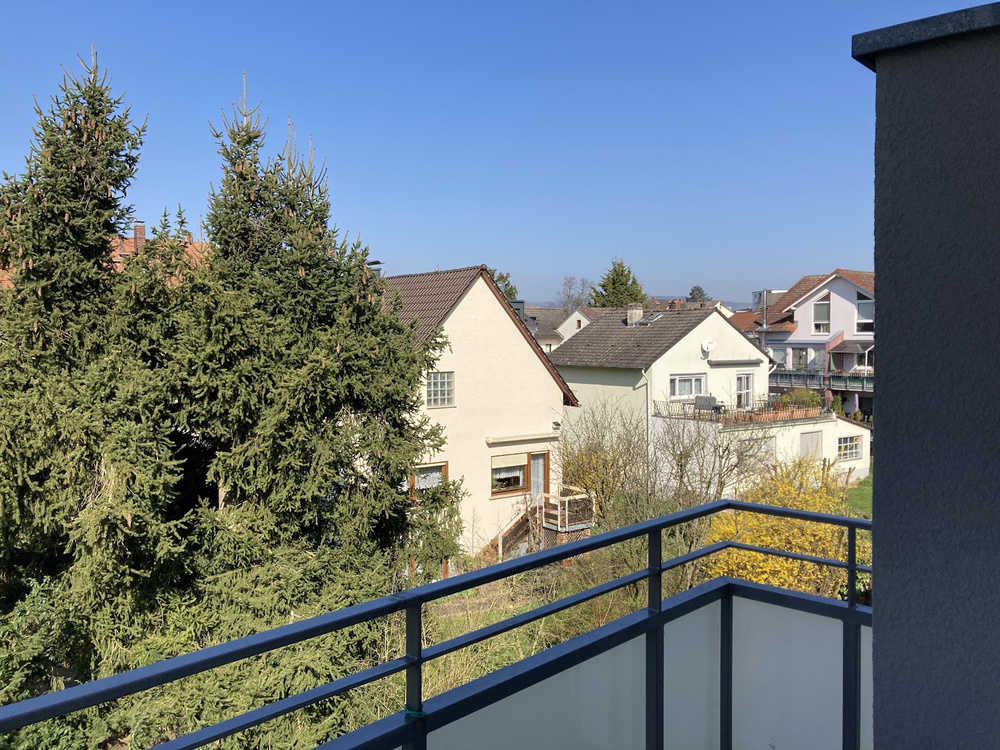 Ausblick Balkon Nord
