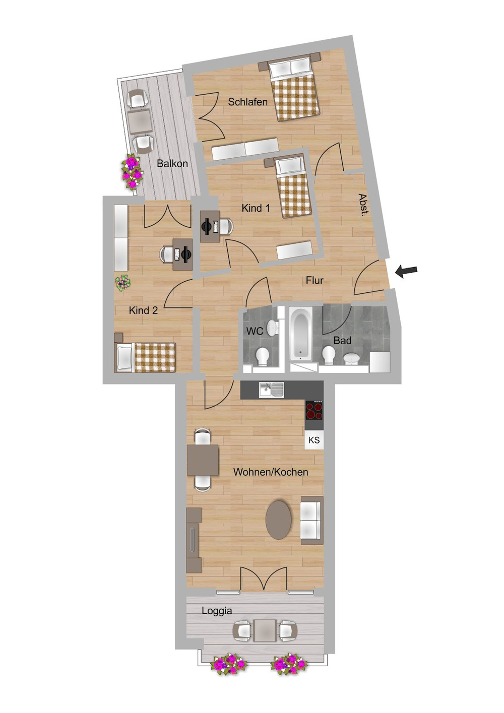 WE_D06_1OG_mitte_rechts_BFS9_90,28qm_4ZM