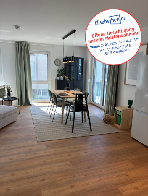 Musterwohnung im Elisabethentor – Stilvoll exemplarisch eingerichtet!