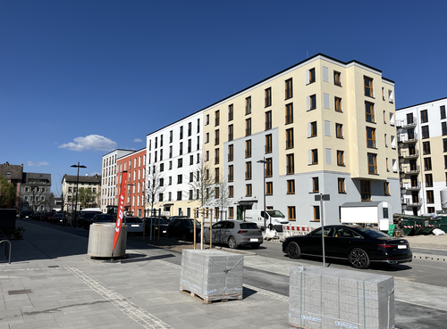 Erdgeschosswohnung im Neubau: Stilvoll wohnen im Schönhof-Viertel!