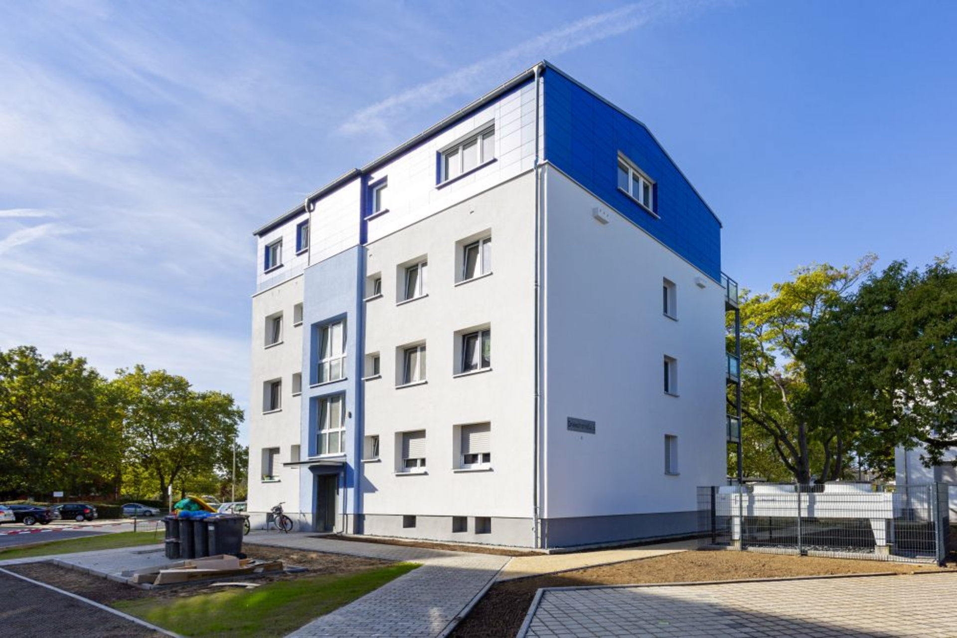 Gebäude nach der Sanierung