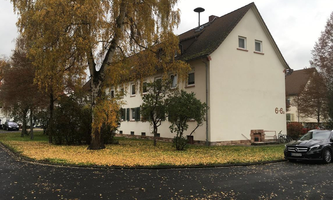 Gebäude in der Markwaldsiedlung