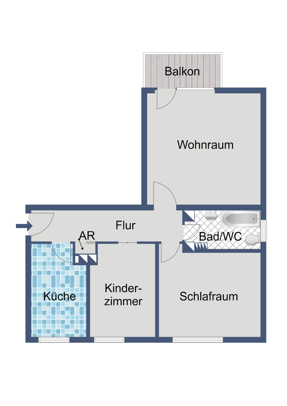 Grundriss rechts