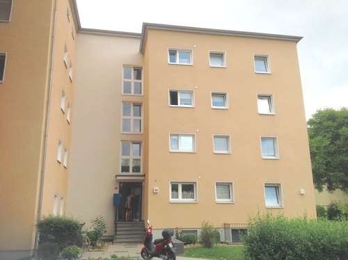 WBS erforderlich - Erdgeschosswohnung mit Balkon