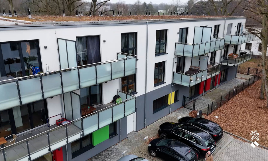 Außenansicht des Gebäudes der Lebenshilfe in Gießen
