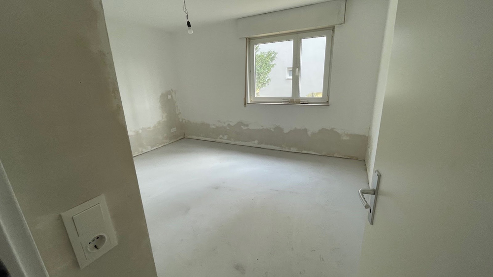 Schlafzimmer mit Wärmepumpe