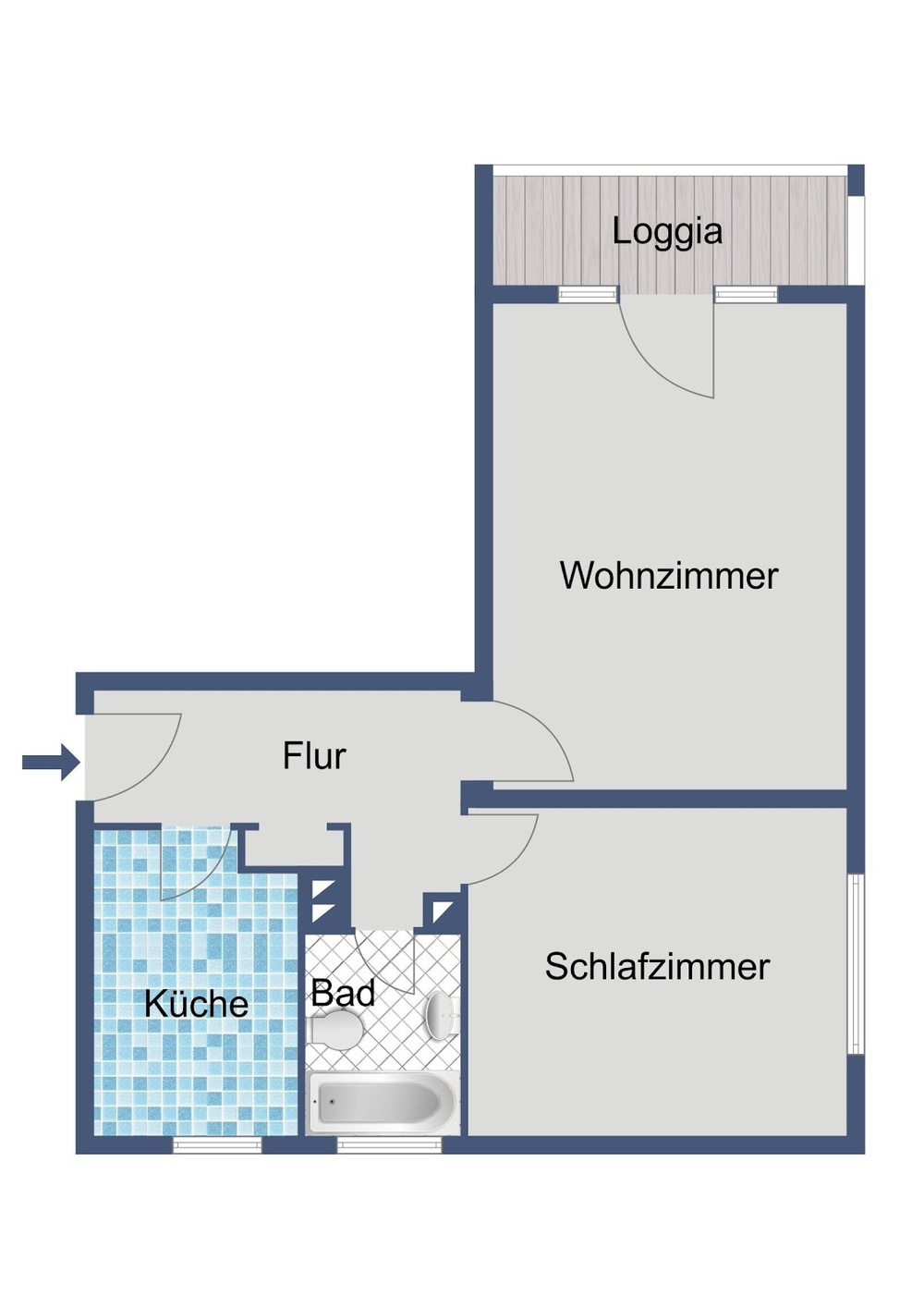 Grundriss rechts