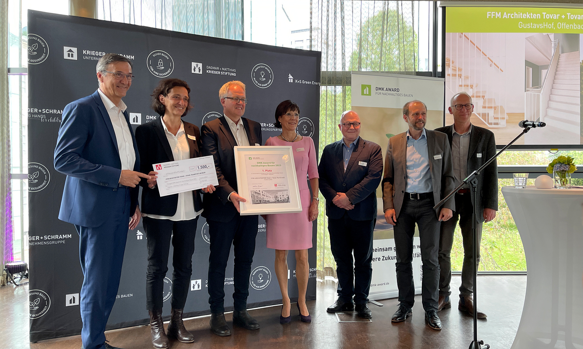 Gruppenfoto der Preisträger