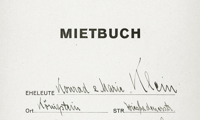 Mietquittungsbuch