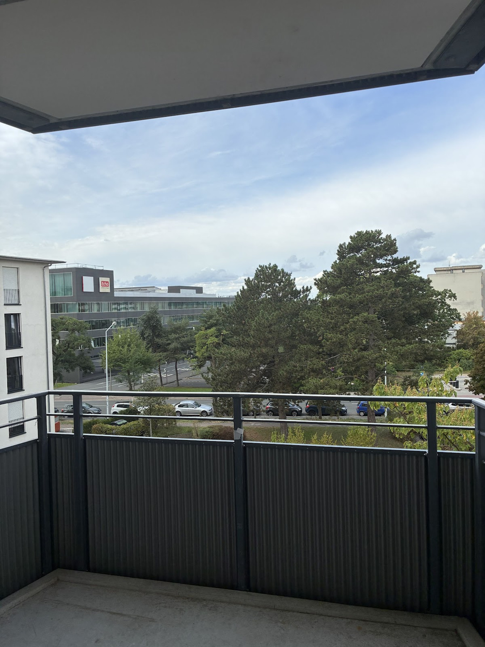 Ausblick Balkon
