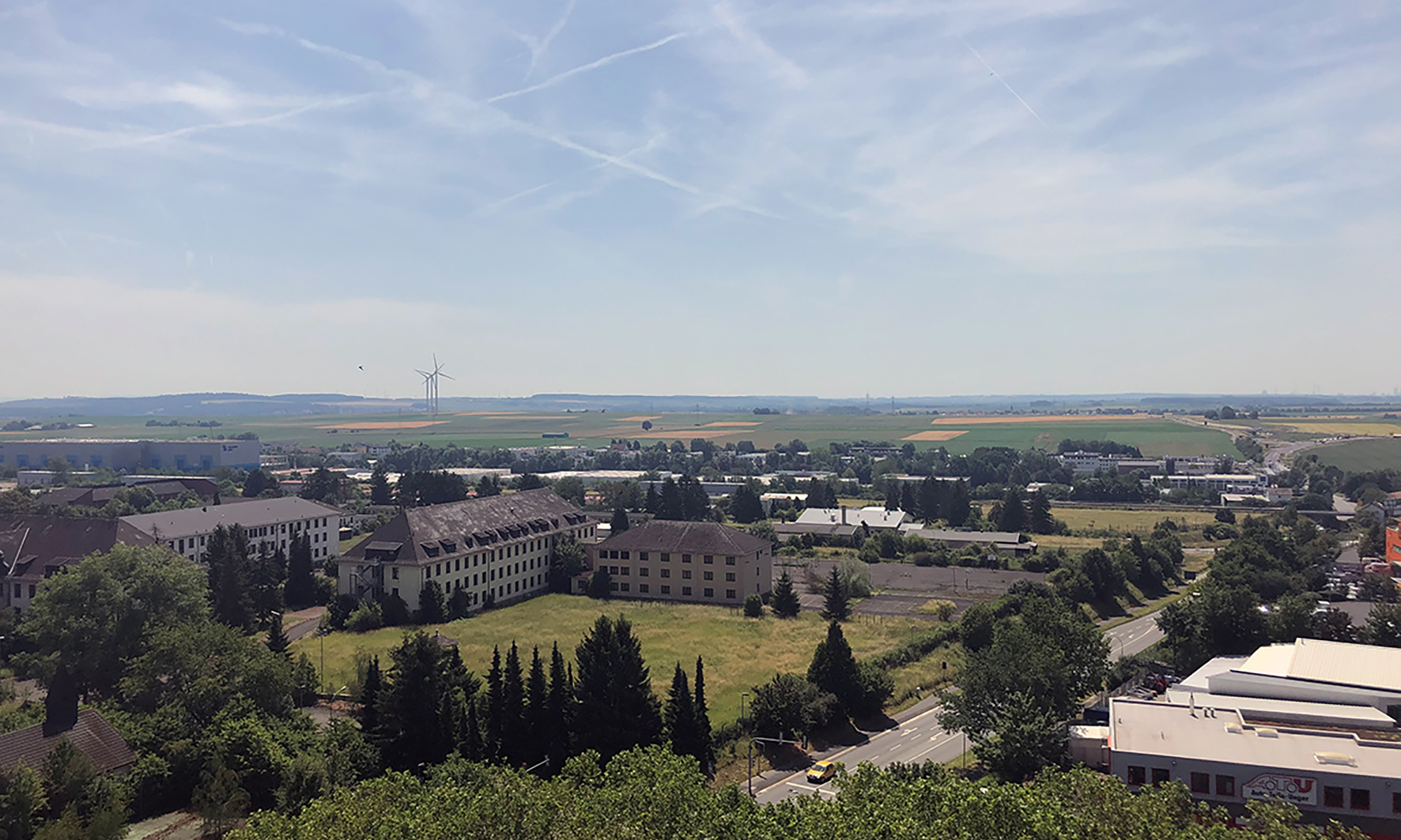 Das Gelände der ehemaligen Ray Barracks in Friedberg. Foto: Stadt Friedberg