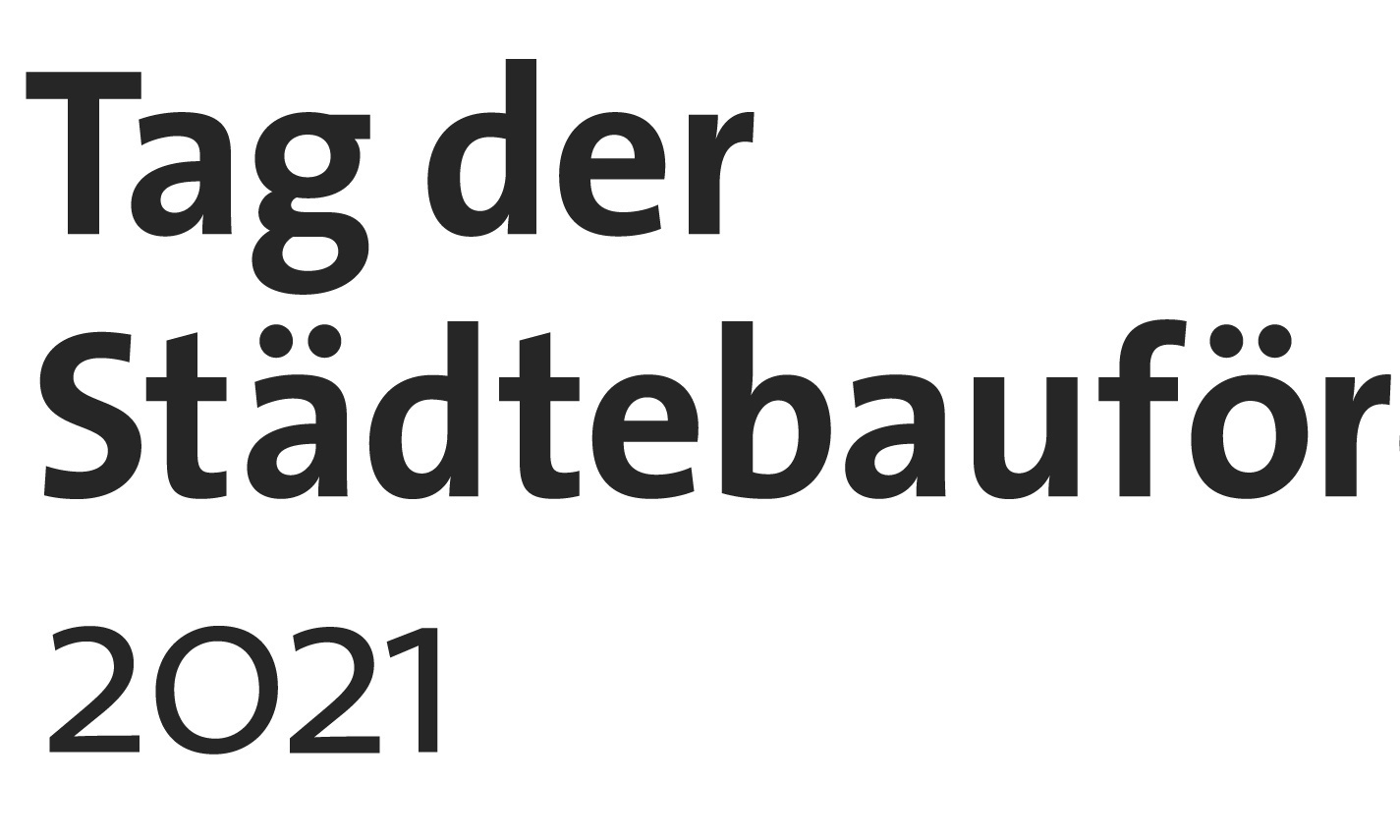 Logo Tag der Städtebauförderung
