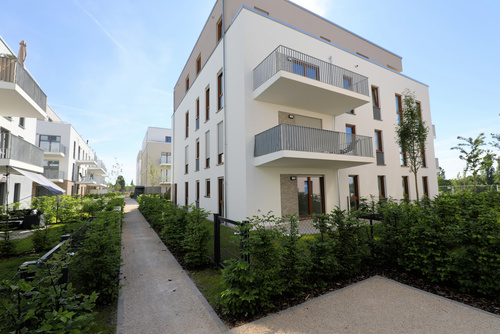 Wohnen im Grünen – Exklusive 4-Zimmer-Neubauwohnung mit Gartenanteil
