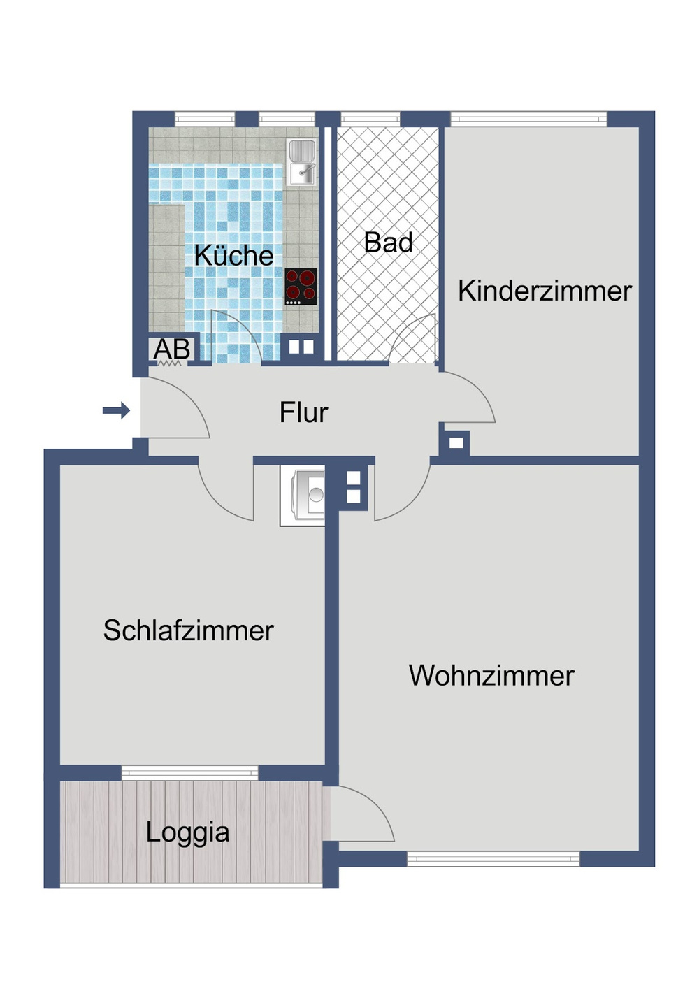 Grundriss links