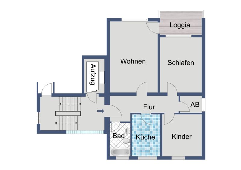 Komfortable Familienwohnung mit Balkon! - Photo 2