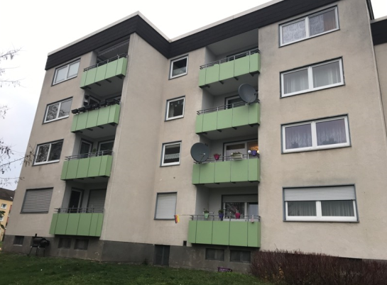 WBS erforderlich - Praktische Erdgeschosswohnung mit Balkon und Keller - Photo 1
