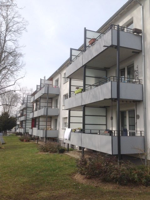 2-Zimmer-Wohnung im Erdgeschoss in Frankfurt-Unterliederbach mit Balkon