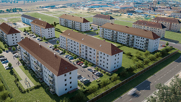 Moderne 3-Zimmer-Wohnung mit Balkon in Babenhausen - Foto 1