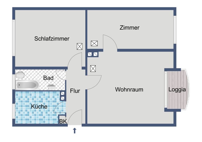 Wohnkomfort auf der 1. Etage - Foto 1