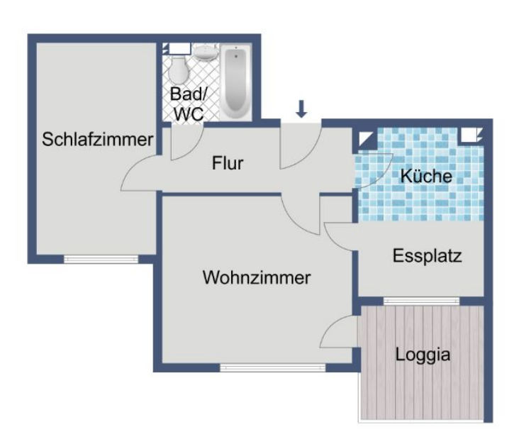 Ausreichend Platz zum Entfalten! - Photo 3
